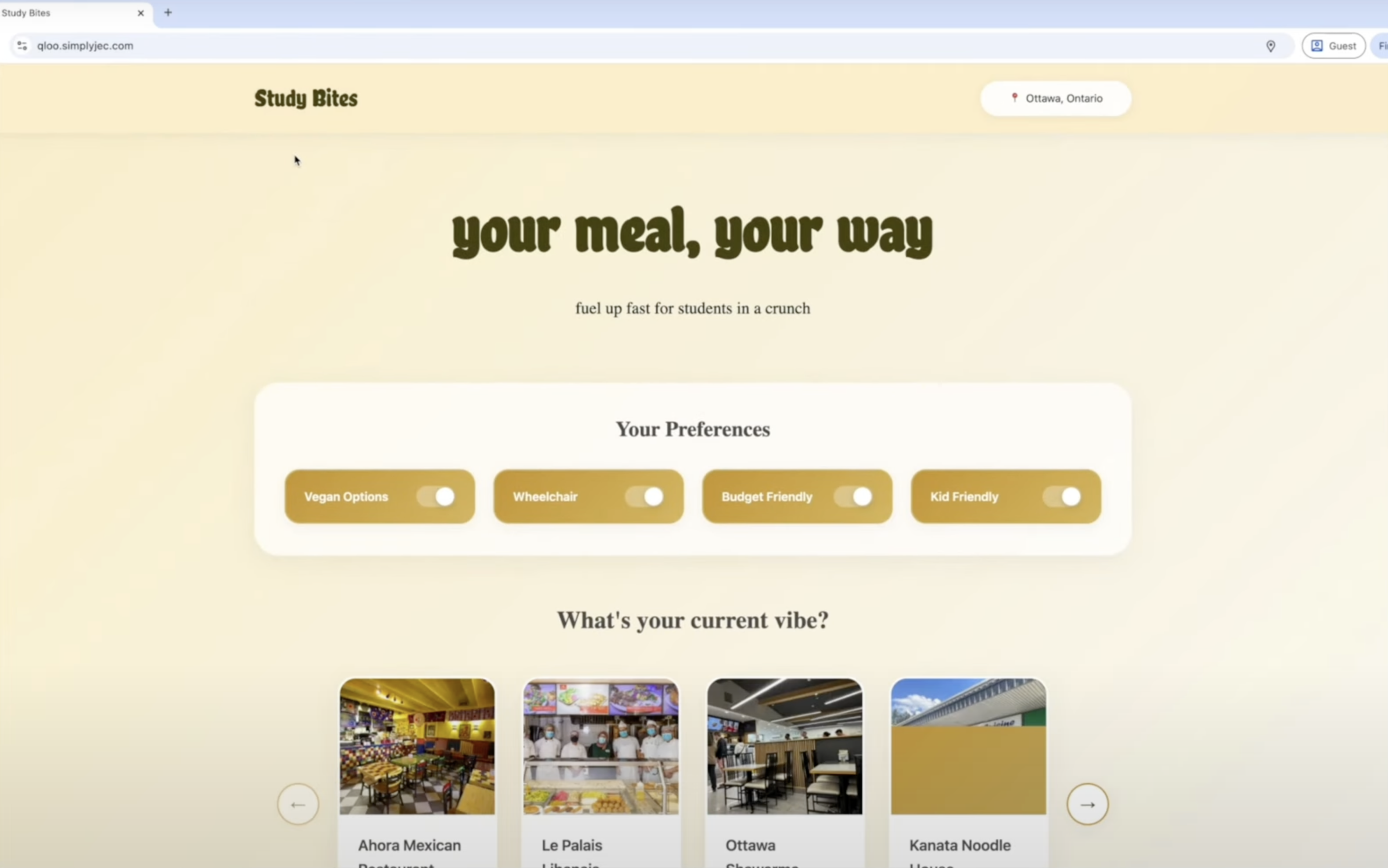 restaurant address 1